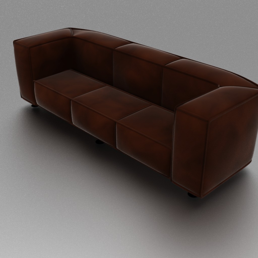 leather sofa preview image 1